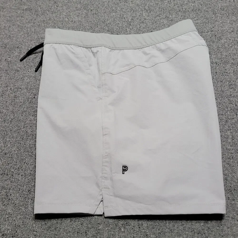 Public Rec Shorts Mens 40 Gray Flex Casual Performance Stretch Elastic Waist 5